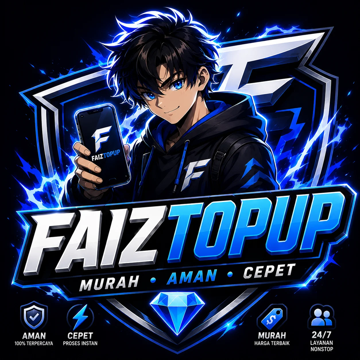 Faiztopup Logo